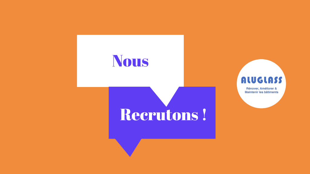 Aluglass recrute un ouvrier poseur en menuiseries métalliques à Poisy (74) !
